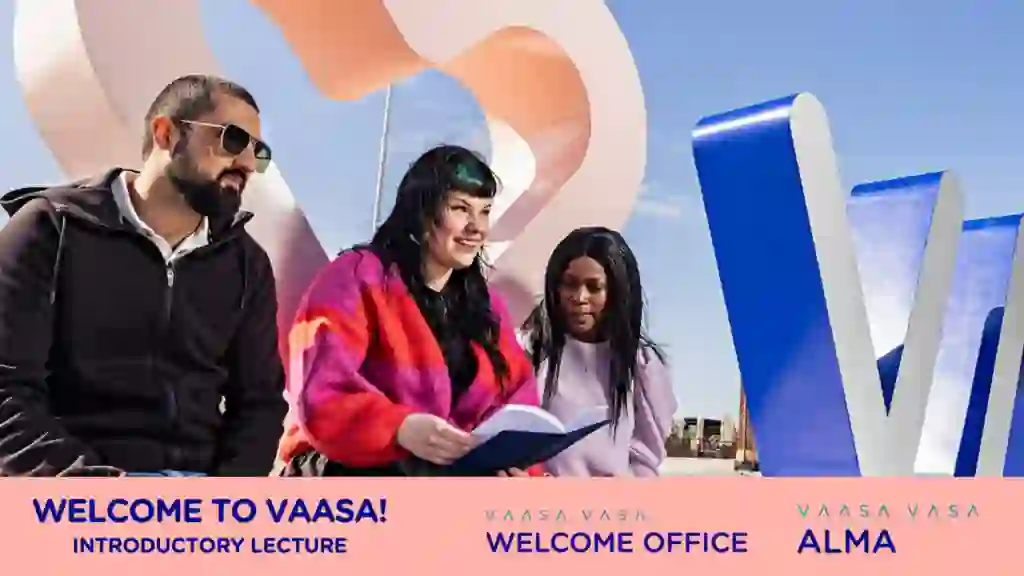 Welcome to Vaasa advertisement