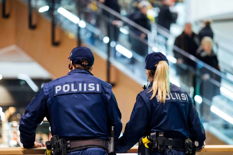 Police officers in their uniforms. - Police of Finland