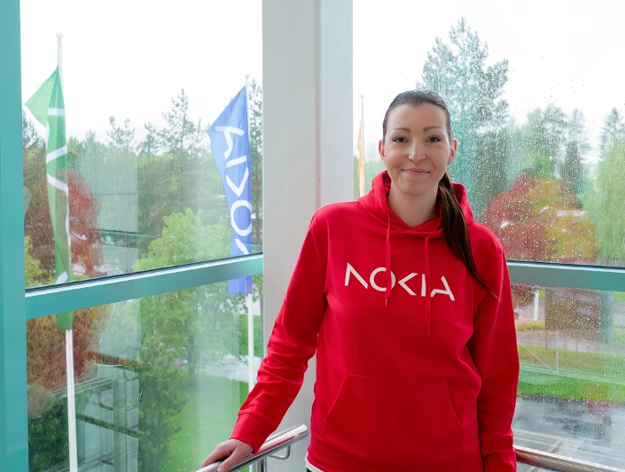 Sanna Räisänen, Talent Attraction Partner at Nokia Oulu.